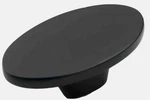 4-PACK Hickory Hardware Luna P3446-MB Matte Black 1-5/8" Oval Cabinet Knob. Fixed Price $8.97.