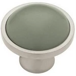 Betsy Fields Ceramic Cabinet Knob Pull 10-PK Sage Green Satin Nickel PBF454Y-SAG. Fixed Price $19.99.