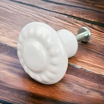 Amerock Allison BP1321W White Ceramic "mushroom" 2/8" Cabinet Knob Lot Of 10. Fixed Price $8.99.