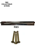 Alno Brass Silver/nickel Pull Knob #A965-8-PC With Screws. Fixed Price $17.99.