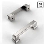 Amerdeco 10 Pack Brushed Satin Nickel Cabinet Pulls 3 INCH(76MM) Hole Center. Fixed Price $21.59.
