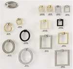 Alno C2670-SB Ring Pull Square Crystal Post Only SQ14.0MM Satin Brass. Fixed Price $24.76.