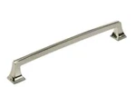 Amerock 12" In Center-to-center Appliance Pull Polished Nickel Mulholland, New. Fixed Price $59.99.