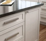 Pair Cabinet Drawer Handles Brainerd Satin Nickel Adjustable P42959W-SN-CP 9X1X1. Fixed Price $7.24.