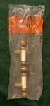 Amerock Allison BP-742-CW Antique Brass And White 3" Drawer / Cabinet Pull -nos. Fixed Price $7.00.