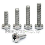 M5 / 5MM Phillips Pan Head Machine Screws, Stainless Steel A2, Din 7985, 6-70MM. Fixed Price $13.50.