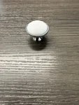 6 Betsy Fields Design Cabinet Drawer Pull Knob Chrome White PBF454YCHW 97. Fixed Price $25.00.