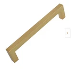 10 Pack Gliderite 5 In. Brass Gold Solid Square Slim Cabinet Bar Pull 21683-128. Fixed Price $49.95.