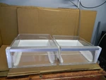 Lg Kenmore Refrigerator Crisper Drawer Set - Lt. Wear Part # MJS622132 MJS622133. Fixed Price $91.98.