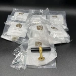 Belwith-keeler B077328-MBBGB Ostia Knobs 2-1/2 Matte Black Brushed Gold 7PK. Fixed Price $24.49.