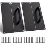 Sumnacon Sets 12 Stainess Steel Door Handles - X 4 Inches, Black. Fixed Price $36.50.