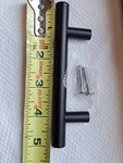 Sencico 30 Pack Of 5" Cabinet Handles / Drawer Pulls Black 3" Center To. Fixed Price $14.00.