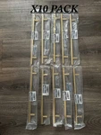 *10 Pc.* Gliderite Hardware 9 C-c Bar Pulls Satin Gold 5012-228-SG. Fixed Price $32.80.