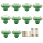 10PCS Vintage Ceramic Door Knobs Round Shape Drawer Cupboard Locker Pulls Han.... Fixed Price $16.97.