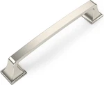Amerdeco 10 Pack 5 Brushed Satin Nickel Kitchen Cabinet Handles Pulls. Fixed Price $21.00.