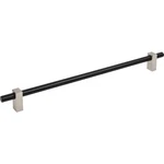 Jeffrey Alexander 478-305MBSN 305MM C-c Matte Black Satin Nickel Larkin Pull. Fixed Price $65.54.