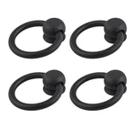Renovators Supply Manufacturing Cabinet Handles 2 In. Black Wrought Iron Drawer. Fixed Price $77.18.