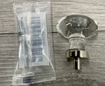 Emtek 86402US14 Hampton 1-3/4 Inch Oval Cabinet Knob Polished Nickel. Fixed Price $31.49.
