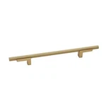 Alno Vita Bella 6 In. C/c Modern Industrial Knurled Cabinet Bar Pull, Champagne. Fixed Price $15.43.