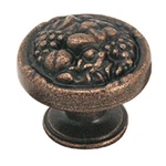 Amerock BP1335-RBZ Rustic Bronze 3/16" Fruit Knob Pulls Natural Elegance. Fixed Price $7.36.
