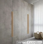 8 Pack 39.4IN Gold Long Bar Pulls Aluminum Cabinet Wardrobe Drawer Door Handles. Fixed Price $55.00.