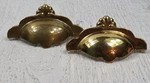 2X Belwith Keeler Sechel Sherwood Antique Solid Brass 3"CC Drawer Cup Pull A113. Fixed Price $17.95.
