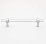 20PK-GLIDERITE 5 In. Center-to-center Clear Acrylic Cabinet Drawer Pull. Fixed Price $50.00.