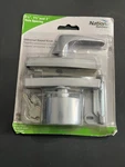 National Hardware N178-822 V1308 Universal Knob Latch In SILVER,1-1/2,1-3/4,3". Fixed Price $30.00.