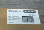 Lot 10X Amerock BP36988G10 Renown 10" Satin Nickel Cabinet Pull (256MM Ctc). Fixed Price $119.99.