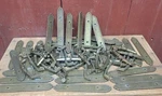 Lot Of 38 Amerock Brass Drawer Pulls Handle 283-1 Rd 1976 Can / PK-278-1-BB Old. Fixed Price $35.00.