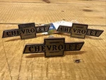 Open Road Brands Chevrolet Bowtie & Shift Metal Drawer Pulls Man Cave - Set Of 3. Fixed Price $6.00.