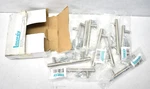 Lot Of 10 Laurey Cabinet Pull Handles Bar 96MM 87001 Brushed Nickel Finish. Fixed Price $19.99.