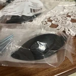 Allen + Roth Black Cabinet Cup Pull Knob Drawer Handle 2.5" Center 4" Length. Fixed Price $5.97.