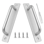 Biaungdo 2 Pack Sliding Barn Door Handle, 160MM / 6.3 Inch Hole Center Gate D.... Fixed Price $13.07.