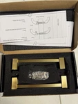 Alno G718-6-SB Contemporary Ii 6" Back To Door Pull Satin Brass. Fixed Price $99.00.