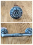 Drawer Knobs 1.5" Pulls 3" Cabinet Dresser Hardware Vintage Style Atlas Homeware. Fixed Price $7.00.
