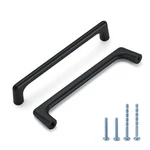 Limur 10 Pack 5 INCH(128 Mm) Hole Center Matte Black Cabinet Pulls - Kitchen .... Fixed Price $37.93.