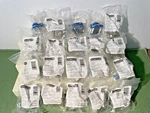 (20) Lot Amerock BP36547G10 1-1/2 Satin Nickel Square Cabinet Knobs Large Set. Fixed Price $65.00.