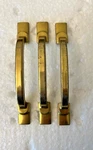 3 Keeler Brass Hardware Door/drawer Cabinet Pulls Antique. Fixed Price $10.00.