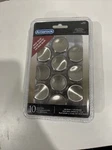Amerock 1887678 Cabinet Knob 3/4 Projection Zinc Satin Nickel 10 New Retro. Fixed Price $15.20.
