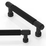 Asimerdeco 10 Pack Matte Black Knurled Cabinet Pulls 3.75 INCH96MM Kitchen. Fixed Price $56.77.