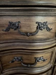 Bronze Leaf Bail Pull Drawer Antique Ornate Vintage Decorative Hardware. Fixed Price $16.00.