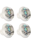 Glow The Dark Lorvies 4 Pack Cabinet Knobs Seahorse Decor Glass Abs White. Fixed Price $24.99.