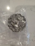 Nib Set Of 36 Omnia Cabinet Knobs Round Ornate Satin Nickel 1/4" W/screws. Fixed Price $95.00.