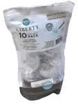 Lot Of 10 Liberty Hardware Project Pack Harmon Knobs 1-3/8" Satin Nickel. Fixed Price $23.99.