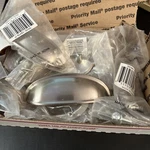 Berenson # 9896-1BPN 3 Cc Brushed Nickel Cup Furniture/cabinet PULL-10 Pc.. Fixed Price $59.96.