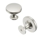 Set Of 10) Hickory Hardware H076698-SN 1-3/8" Cabinet Knobs Satin Nickel. Fixed Price $65.87.