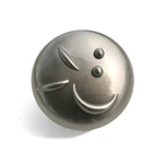 Laurey 37228 1 3/8" Graffiti Knob - Satin Nickel. Fixed Price $6.44.