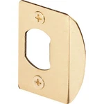 Defender Security 2232 Strike Plate, 2-1/4 In 1-7/16 W, Steel, Brass. Fixed Price $12.50.