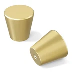 Homdiy 10 Pack Gold Knobs Brushed Brass Cabinet Small Drawer Pulls Roun.... Fixed Price $23.47.